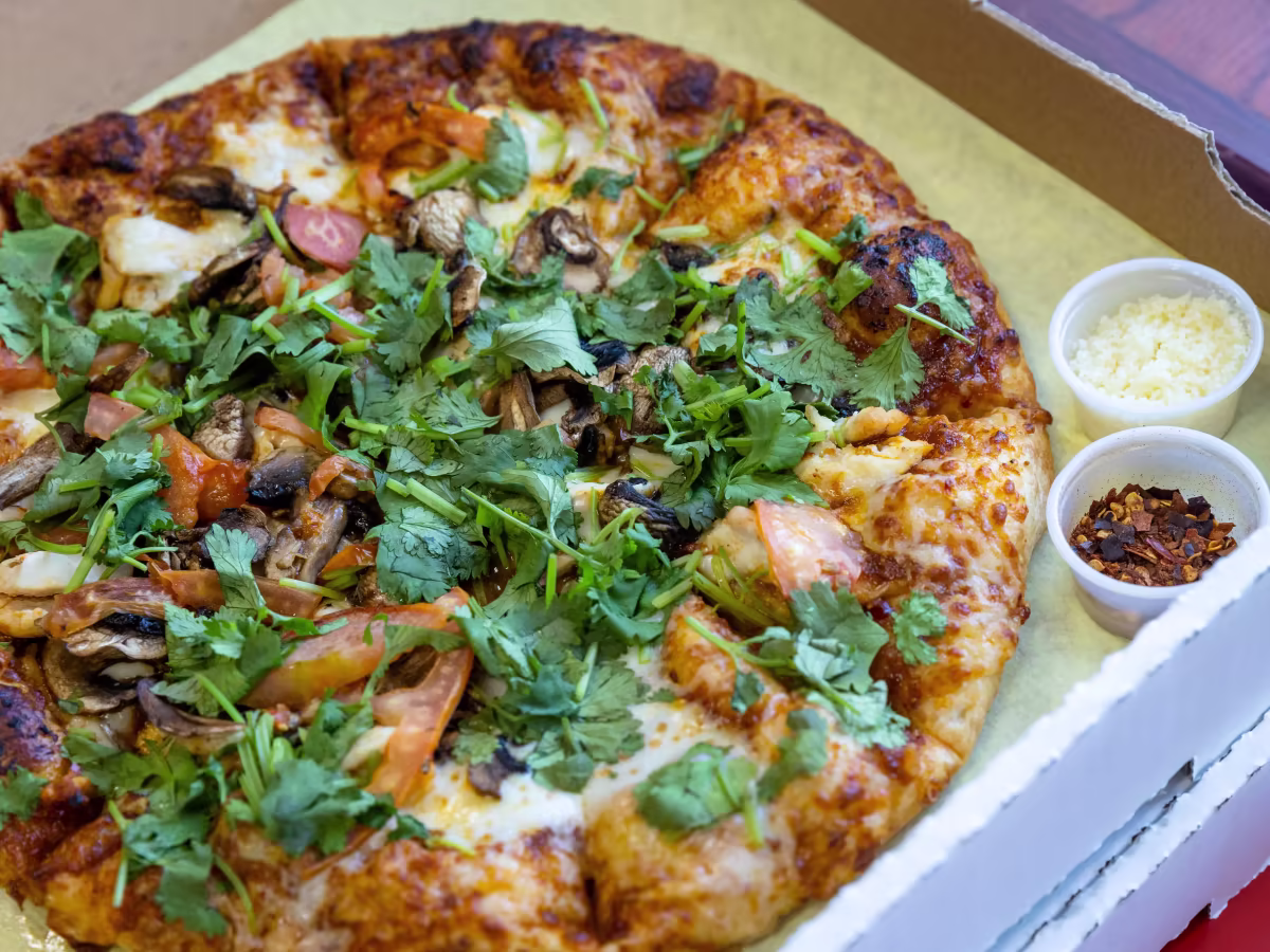 Thai Curry Pizza